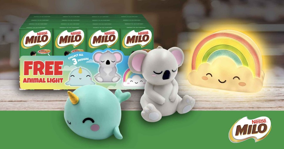 ĐÈN NGỦ HÌNH ĐỘNG VẬT THƯƠNG HIỆU MILO